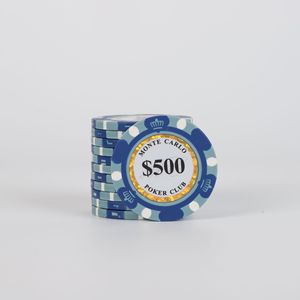 <span class=keywords><strong>Jetons</strong></span> de <span class=keywords><strong>Poker</strong></span> de Casino en Argile de 14g, Couronne, avec Autocollants Logotés Imprimables et Conçus sur Mesure - Product Image 2