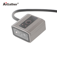 Escáner de Código de Barras Fijo Industrial de Alto Nivel con Tecnología de IA NPU de 0.5 TOPS, Dispositivo de Lectura de Códigos DPM QR Datamatrix con Cable Serial