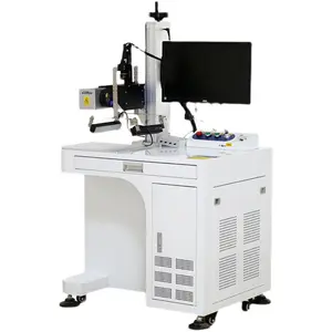 Machine per incisione laser in fibra di posizionamento automatico CCD ad alta risoluzione con nastro trasportatore