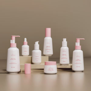 60ml 120ml 250ml bouteille de luxe en plastique PET <span class=keywords><strong>beige</strong></span> pompe à lotion bouteille cosmétique transparente 100ml 150ml emballage de lotion en stock - Product Image 3