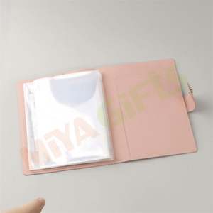 Couverture de grande taille en cuir personnalisé galet souple lichi autocollant album photocard stockage autocollant collection organisateur <span class=keywords><strong>livre</strong></span> - Product Image 3