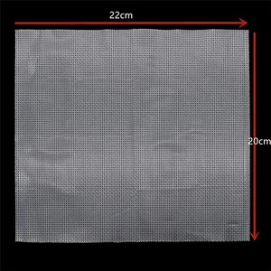 Lot <span class=keywords><strong>de</strong></span> 5 toiles magiques hydrosolubles 22*20cm 14CT <span class=keywords><strong>pour</strong></span> <span class=keywords><strong>point</strong></span> <span class=keywords><strong>de</strong></span> <span class=keywords><strong>croix</strong></span>, tissu disparaissant à l'eau, accessoire <span class=keywords><strong>de</strong></span> broderie et couture - Product Image 3