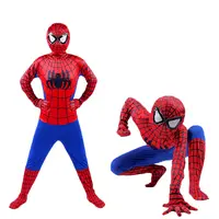 Spiderman Costume for Adult and Children, Fancy Jumpsuit