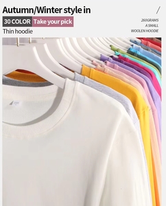 Felpe Sportive Invernali <span class=keywords><strong>in</strong></span> Cotone Spesso Unisex, Felpe Oversize Personalizzate per <span class=keywords><strong>Uomo</strong></span> - Product Image 2