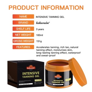 Lakerain <span class=keywords><strong>Gel</strong></span> Bronceador Intensivo, Crema Corporal, Loción Bronceadora, Protector Solar Efectivo, Crema Hidratante que Aprovecha la Luz Solar - Product Image 5