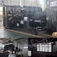 Générateur diesel d'usine alimenté par Cummins pour centre de données, 1600KW 2000KVA