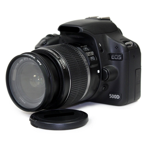 Cámara DSLR <span class=keywords><strong>Canon</strong></span> <span class=keywords><strong>EOS</strong></span> <span class=keywords><strong>500D</strong></span> Vintage con Sensor CMOS de Video HD, Compatible con Tarjetas SD, Diseño Compacto para Uso Diario - Product Image 5