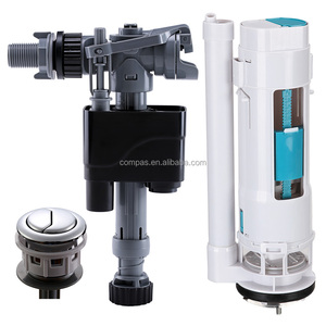 <span class=keywords><strong>Clapet</strong></span> <span class=keywords><strong>anti</strong></span>-<span class=keywords><strong>retour</strong></span> de toilette Réservoir d'eau silencieux Valve de remplissage de toilette et réservoir dissimulé de toilette à double chasse - Product Image 1