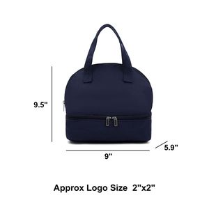 Sac isotherme pour le déjeuner pour femmes/hommes, sac isotherme réutilisable, boîte à lunch de style tendance - Product Image 3