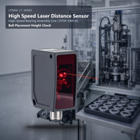 Capteur de distance laser à fibre optique LR-TB5000 DTOF 1000Hz IP65 pour le contrôle de la hauteur de la tête de découpe à grande vitesse, Fabricant chinois