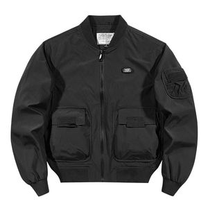 Veste matelassée classique pour <span class=keywords><strong>homme</strong></span> ZXPFSL, style aviateur MA-1, veste décontractée en toile d'<span class=keywords><strong>hiver</strong></span> à <span class=keywords><strong>capuche</strong></span>, plusieurs couleurs disponibles - Product Image 5