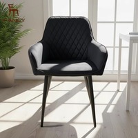 Luxuriöser Ergonomischer Sessel, Esszimmerstuhl mit Samtsitz, Tragbares Umweltfreundliches Design für Zuhause, Büro, Wohnmöbel und Hotelgebrauch