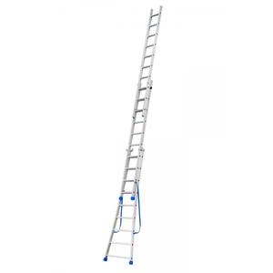 Gierre-ALSP310บันไดแบบยืดได้แบบอสมมาตร3ส่วนบันได8013186244221แบบเปลี่ยนได้ - Product Image 4