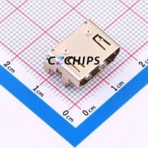 HDA65-F1S1-4000-A <b>HDMI</b> Connector SMD Connector ( Connector Type: <b>HDMI</b>-A )( Gender: Female )( Total Number of PINs: 19P ) - Product Image 1