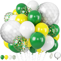 Ensemble de guirlandes de ballons multi-thèmes en latex, pour décoration de mariage, thème golf, thème fraise rose, thème ferme, thème os de chien, thème cowboy, et anniversaire