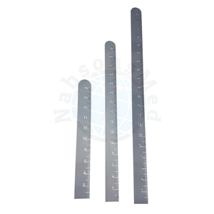 Regla de Medición Ortopédica para Rayos X, Calibrador de Precisión de Acero Inoxidable, Instrumento Manual Quirúrgico para Medir Huesos, Reutilizable, CE ISO - Product Image 1