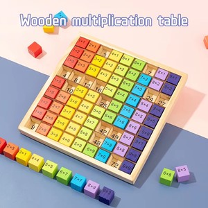 Gioco Educativo Montessori, Puzzle 3D con Tavola Numerica, Tabella di Moltiplicazione 99, Giochi da Tavolo per l'Apprendimento della Matematica per Bambini e Bambine - Product Image 5