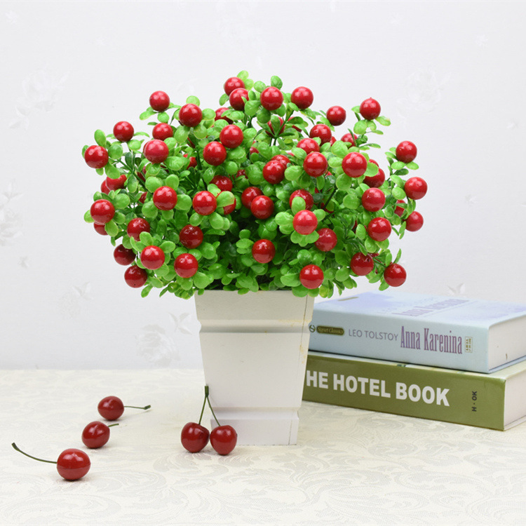 Оптовая продажа, искусственные растения, искусственные фрукты, фрукты на удачу для украшения дома