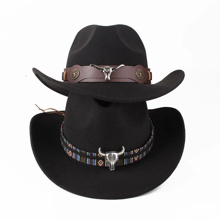 Wholesale Classic Womens Western Style Cowboy Cowgirl Hats  display picture 1