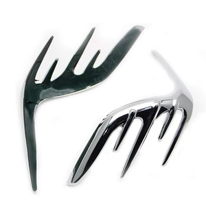 Garnitures de décoration extérieure pour haut-parleur passager de moto chromées, compatibles avec Honda <span class=keywords><strong>Goldwing</strong></span> GL1800 2006-2017 Gold Wing GL 1800 - Product Image 3