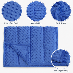 Vendita calda su misura Mini morbido 5 libbre Lap Pad ponderato sensoriale per i bambini con autismo ADHC - Product Image 5