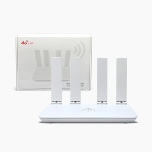 CP906 4G Router CPE 4G LTE con un solo puerto WAN/LAN, <span class=keywords><strong>4</strong></span> antenas, WiFi 2.4G de 300 Mbps, tarjeta SIM, red inalámbrica doméstica. - Product Image 1