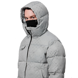Customize Magic Print Hydrochromic Water Reactive Padding <strong>Jacket</strong> <strong>Waterproof</strong> <strong>Padded</strong> Insulated Quilted Winter <strong>Jacket</strong> for Men - Product Image 5