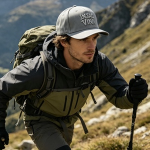 Casquette de camionneur personnalisée avec broderie 3D, casquette ajustable à fermeture snapback, casquette de papa, casquette de baseball pour la randonnée en plein air, le surf - Product Image 5