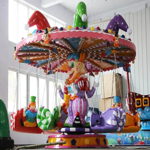 Columpio LED con Temática de Payaso, Parque de Atracciones al Aire Libre y Centro Comercial, Equipo de Entretenimiento Infantil - Product Image 4