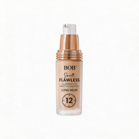 Fond de teint liquide hydratant et illuminateur 24H à longue tenue pour tous types de peau 30ml Teinte moyenne