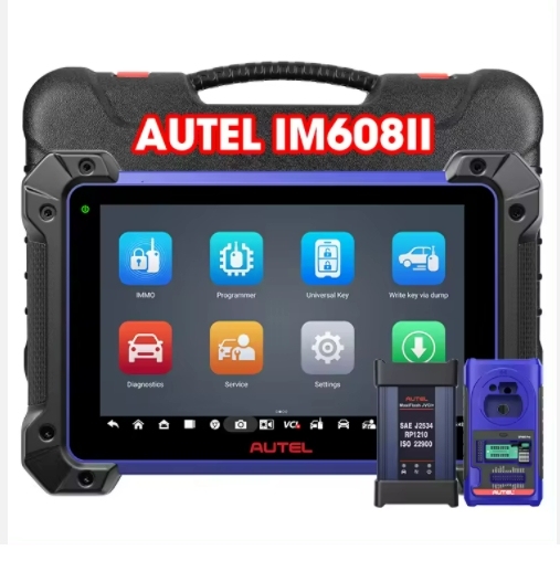 2024 Advanced Autel IM608 II IM608 PRO II Immo Key Programming Cutting Software Automotive Diagnostic Device Machine Tools