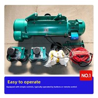 Palans électriques 1 tonne 5 tonnes, grue anti-poussière et anti-explosion, palan à câble à vitesse unique pour applications de construction et minières