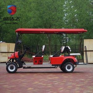 Voiturette de golf électrique 4 roues, batterie 48V/60V/72V 100Ah, autonomie 80-110 km, pour parcs touristiques et terrains de golf - Product Image 1