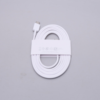 Câble USB Type C 25W à charge rapide, TPE 1,8 m, pour tablette Samsung, ordinateur de bureau, gaine durable, câble de données C2C