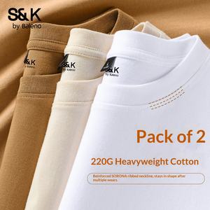 T-shirt da uomo in cotone pettinato pesante da 300g, personalizzata, stile europeo-americano, per giovani, vestibilità ampia, hip hop, per il commercio transfrontaliero - Product Image 2