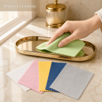 Chiffons de nettoyage d'écran multi-usages en microfibre ultra-fine anti-buée, personnalisables avec logo OEM, grandes quantités disponibles en gros