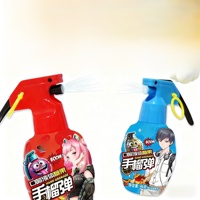 Bonbons liquides en spray aromatisés aux fruits en forme de grenade, amusants pour les enfants, pour les détaillants, les magasins de proximité et les cadeaux de fête