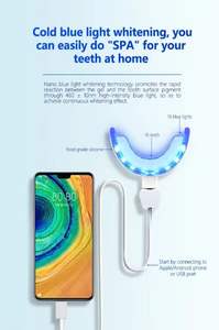 Kit de blanchiment des dents rechargeable portable Machine de blanchiment des dents dentaires avec charge 4USB Dispositif de blanchiment Lam à usage domestique - Product Image 5