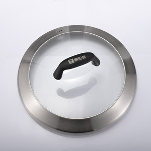 Couvercle de wok en acier inoxydable Bach 304, 32 cm, 40 cm, dôme haut, anti-rouille - Product Image 1