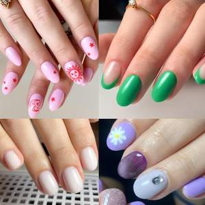 600 Uds. Por juego de uñas postizas <span class=keywords><strong>diseño</strong></span> redondo corto <span class=keywords><strong>transparente</strong></span> medio corto uñas postizas DIY salón de <span class=keywords><strong>manicura</strong></span> - Product Image 1