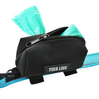 Soporte personalizado para bolsa de excrementos de perro grande para mascotas con dispensador y accesorio de correa para perro gancho de Clip de Metal