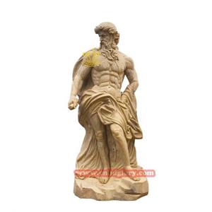 Statue de déesse de prêtre en marbre d'extérieur Sculpture sur pierre élégante Décoration de paysage de <span class=keywords><strong>jardin</strong></span> Sculpture d'art design - Product Image 5