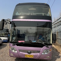 Autobus de tourisme à prix avantageux, autobus d'occasion YUTONG, 54 places et autocars de voyageurs, 52 places, autobus urbains d'occasion à vendre en Chine