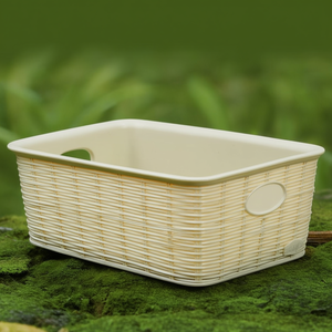 Cestino <b>plastica</b> High (25x19x10cm) ELEGANCE Tortora 30971 - Product Image 3