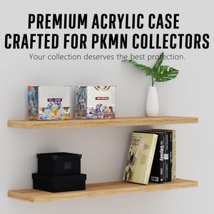 Boîte de rangement acrylique magnétique pour boosters PKMN, empilable, transparente, à chargement par le haut, avec aimants puissants - Product Image 6