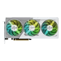 2025 New RX 9060 XT STEEL LEGEND 16GB OC PCIe 5.0 Kartu Grafis GPU dengan DP/ untuk Gaming Desktop