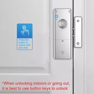 Tuya APP IC Card Lock sblocco serrature elettroniche senza supporto di perforazione Gateway per la serratura intelligente - Product Image 5