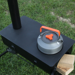 Meilleure cuisinière à bois pliable en acier pour campeurs - Portable, 20L, étanche, chauffage extérieur toutes saisons - Product Image 2