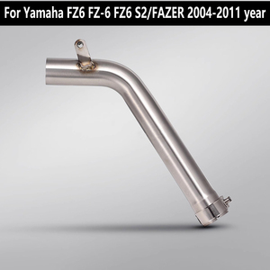 Collecteur d'échappement de <span class=keywords><strong>moto</strong></span>, raccordant le collecteur d'origine et le silencieux slip-on, pour Yamaha FZ6 FZ6 <span class=keywords><strong>Fazer</strong></span> 2004-2011 - Product Image 4