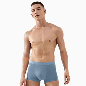 Calzoncillos bóxer suaves que absorben el sudor para hombre, ropa interior personalizada resistente al desgaste para hombre - Product Image 1